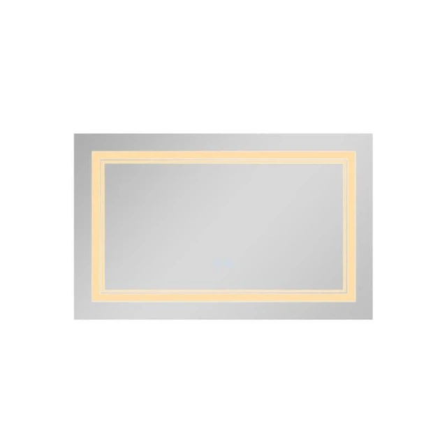 Зеркало Qtap Cardinal (CA1) 700х500 с LED-подсветкой Touch, с антизапотеванием, с диммером, рег. темп цвета (3000-6500K) - изображение 5