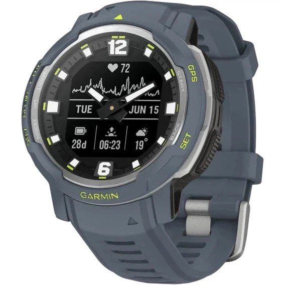 Смарт-часи Garmin Instinct Crossover – Standard Edition Синій Granite (010-02730-14/04) - Фото 1 Смарт-часи Garmin Instinct Crossover – Standard Edition Синій Granite (010-02730-14/04) - зображення 1