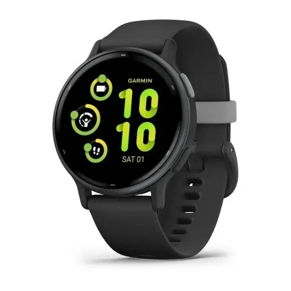 Смарт-годинник Garmin vivoactive 5 Slate Aluminum Bezel with Чорний Case(010-02862-10/50/5A) - Фото 1 Смарт-годинник Garmin vivoactive 5 Slate Aluminum Bezel with Чорний Case(010-02862-10/50/5A) - изображение 1