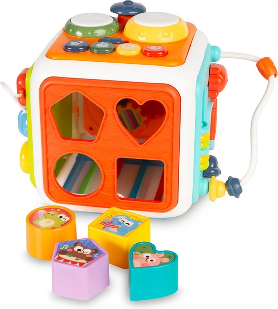 Розвиваюча іграшка Toyz Сенсорний куб 9028 (5903076322111) - зображення 11
