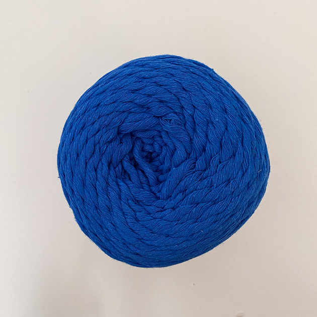 Шпагат для макраме YarnArt twisted 4мм 500г синій (№772) - изображение 5