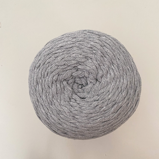Шпагат для макраме YarnArt twisted 4мм 500г світло-сірий (№756) - Фото 5 Шпагат для макраме YarnArt twisted 4мм 500г світло-сірий (№756) - изображение 5