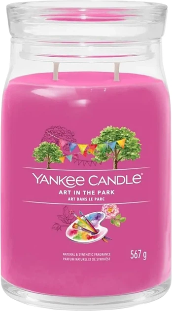 Ароматична свічка Yankee Candle Signature Art in the Park 567 г (5038581151076) - Фото 1 Ароматична свічка Yankee Candle Signature Art in the Park 567 г (5038581151076) - зображення 1