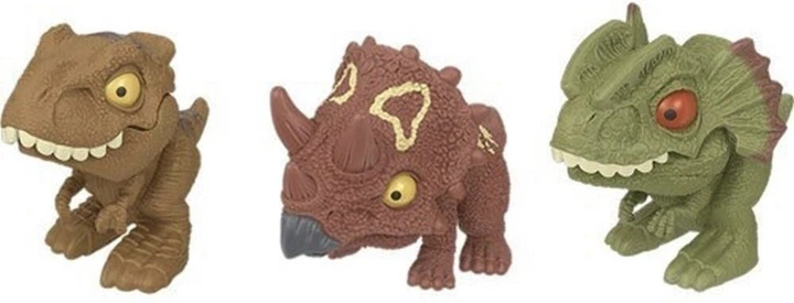 Figurka Niespodzianka Mattel Jurassic World Crushivores Dinozaur + Masa (HVB29)(194735201617) - obraz 5