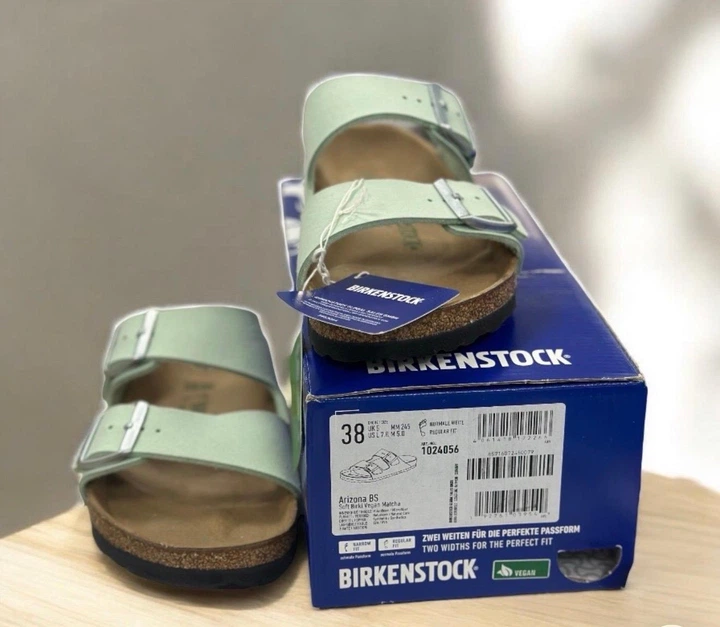 ohana！ Жіночі шльопанці Біркеншток Birkenstock Arizona Matcha 1024056