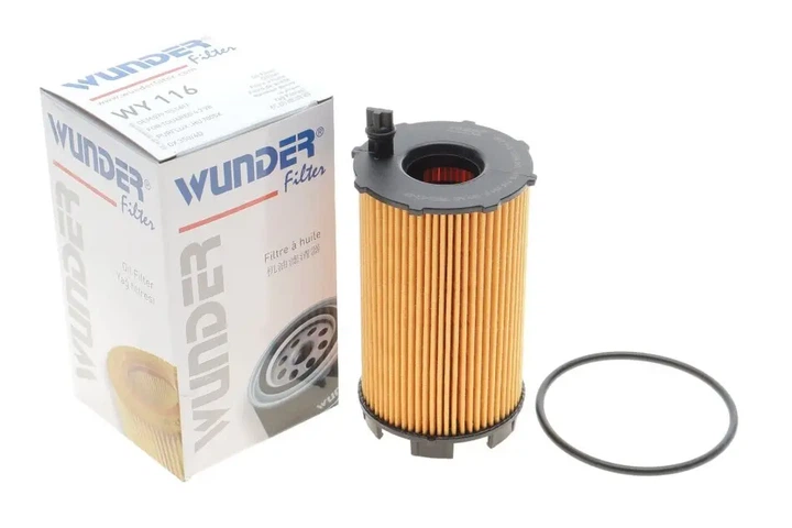 Фільтр масляний Audi A4/A6/A6/Q7/VW Touareg 4.2/5.2FSI 06- WUNDER FILTER WY 116 - изображение 2