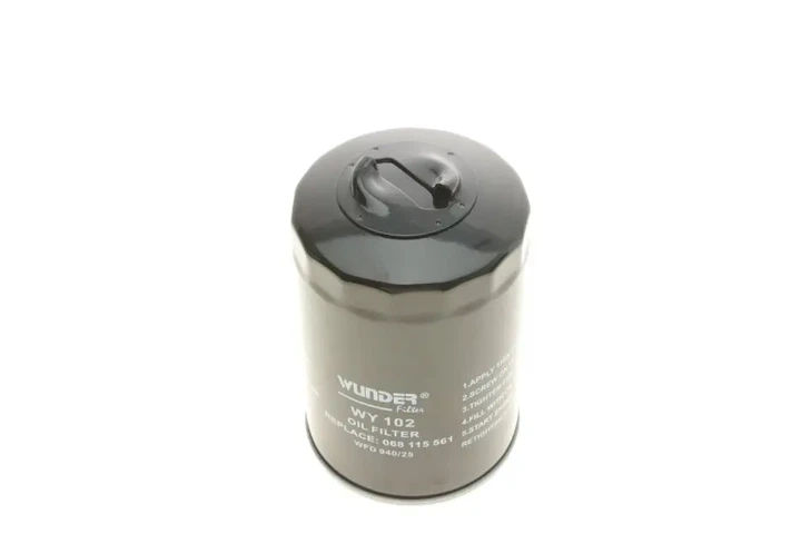 Фільтр масляний Audi/VW WUNDER FILTER WY 102 - изображение 3