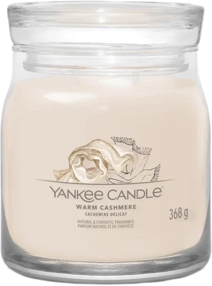 Ароматична свічка Yankee Candle Signature Warm Cashmere 368 г (5038581125114) - Фото 1 Ароматична свічка Yankee Candle Signature Warm Cashmere 368 г (5038581125114) - зображення 1
