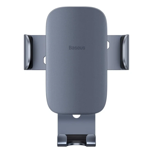 Автодержатель для телефона Baseus Metal Age II Gravity Car Mount SUJS000013, гравитационный держатель в дефлектор авто, серый - Фото 3 Автодержатель для телефона Baseus Metal Age II Gravity Car Mount SUJS000013, гравитационный держатель в дефлектор авто, серый - изображение 3