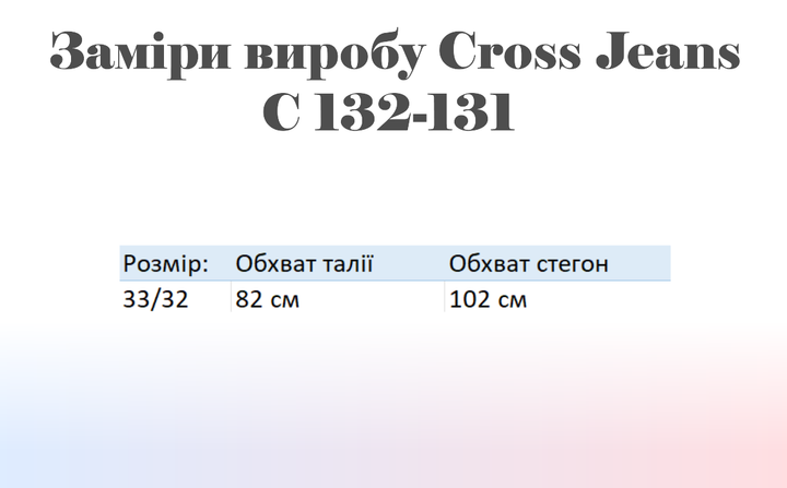 Джинсы Slim Fit мужские Cross Jeans C 132-131 33/32 Синие (8697319592092) - Фото 6 Джинсы Slim Fit мужские Cross Jeans C 132-131 33/32 Синие (8697319592092) - изображение 6