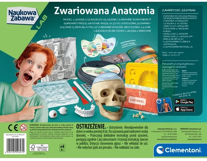 Набір для навчання анатомії Clementoni (8005125506972) - зображення 5