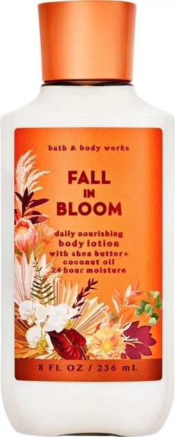 Живильний лосьйон для тіла Bath&Body Works Fall in Bloom Daily Nourishing Body Lotion 236 мл (667659377091) - Фото 1 Живильний лосьйон для тіла Bath&Body Works Fall in Bloom Daily Nourishing Body Lotion 236 мл (667659377091) - зображення 1