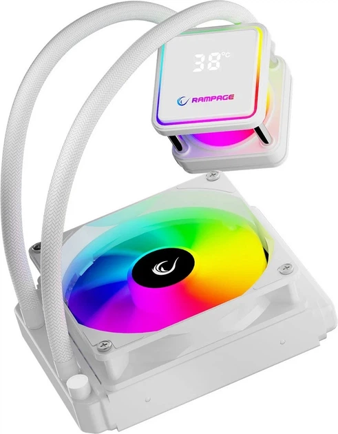 Chłodzenie wodne Rampage INFINITE V120 ARGB White (INFINITEV120-WHITE) - obraz 7
