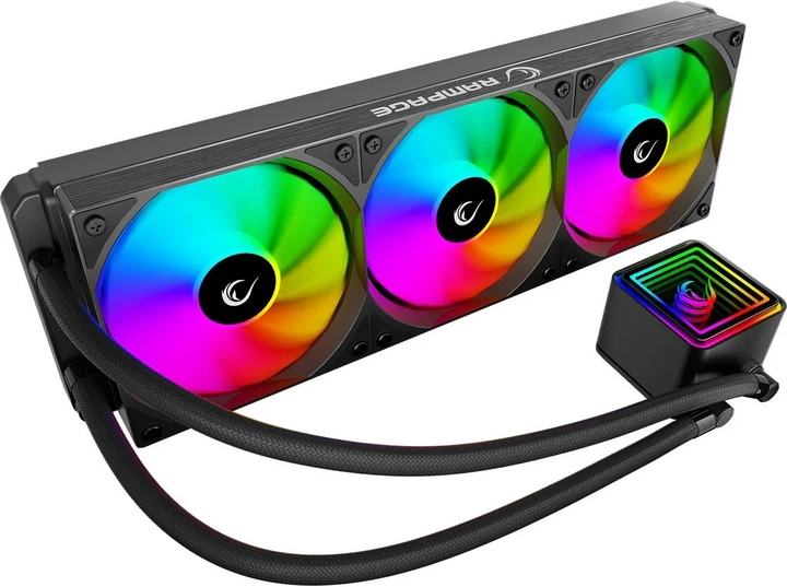 Система водяного охолодження Rampage INFINITE V360 ARGB Black (INFINITEV360-BLACK) - зображення 3