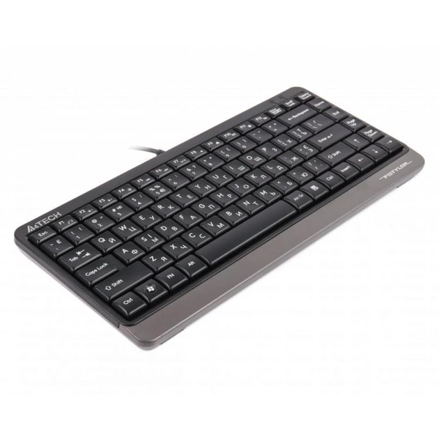 Клавиатура A4Tech FK11 Fstyler Compact Size USB Grey (FK11 USB (Grey)) - Фото 2 Клавиатура A4Tech FK11 Fstyler Compact Size USB Grey (FK11 USB (Grey)) - изображение 2