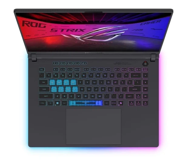 Ігровий ноутбук ASUS ROG Strix G16 / Intel Core i5-13450HX / SSD 512GB / 16GB RAM / 16" IPS 165Hz / NVIDIA GeForce RTX 5050 - Фото 3 Ігровий ноутбук ASUS ROG Strix G16 / Intel Core i5-13450HX / SSD 512GB / 16GB RAM / 16" IPS 165Hz / NVIDIA GeForce RTX 5050 - зображення 3
