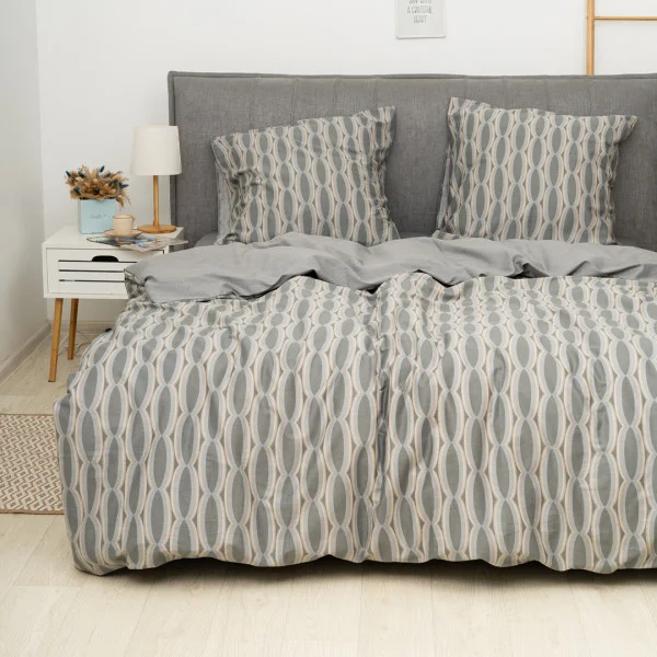 Комплект постельного белья Viluta евро Satin Twill 757 100% хлопок - изображение 3