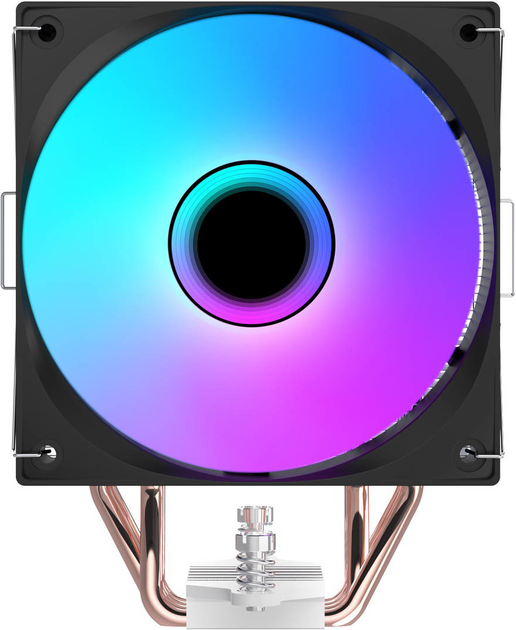 Кулер Rampage Octagon B70 ARGB Black (OCTAGONB70-BLACK) - зображення 2