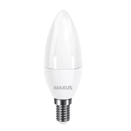 Лампа светодиодная MAXUS 1-LED-734 C37 7W 4100K 220V E14 - изображение 2