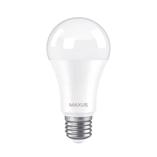 Лампа світлодіодна MAXUS 1-LED-777 A60 12W 3000K 220V E27 - зображення 2