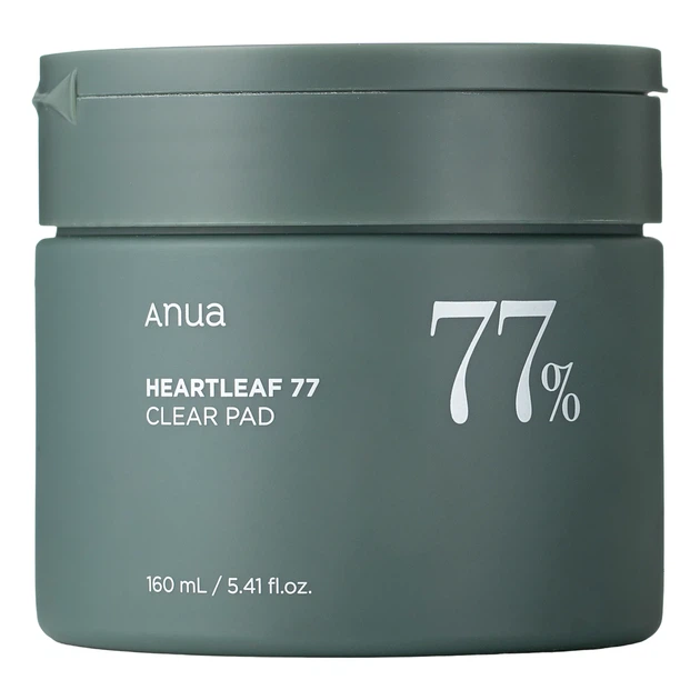 Тонер-пады для лица Anua Heartleaf 77% Clear Pad, 160 мл, 70 шт 8809640730559 - Фото 2 Тонер-пады для лица Anua Heartleaf 77% Clear Pad, 160 мл, 70 шт 8809640730559 - изображение 2