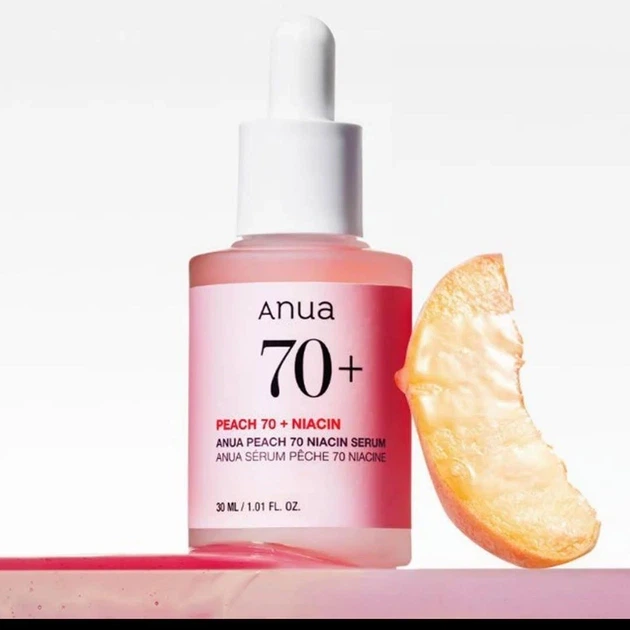 Сыворотка для лица Anua Peach 70% Niacin Serum с ниацинамидом, 30 мл 8809640733550 - изображение 3