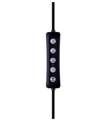 Лампа OEM RGB 33 см USB з тримачем для смартфона для професійного освітлення MJ33 чорний - Фото 6 Лампа OEM RGB 33 см USB з тримачем для смартфона для професійного освітлення MJ33 чорний - зображення 6