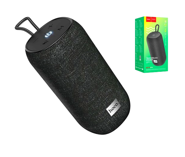 Колонка Hoco HC10 5 Вт 1200 mAh Bluetooth USB Type-C IPX5 Черный - изображение 6
