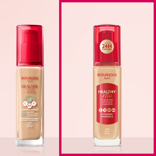 Тональная основа Bourjois Healthy Mix 52W Vanilla 30 мл (3616307172806) - Фото 5 Тональная основа Bourjois Healthy Mix 52W Vanilla 30 мл (3616307172806) - изображение 5