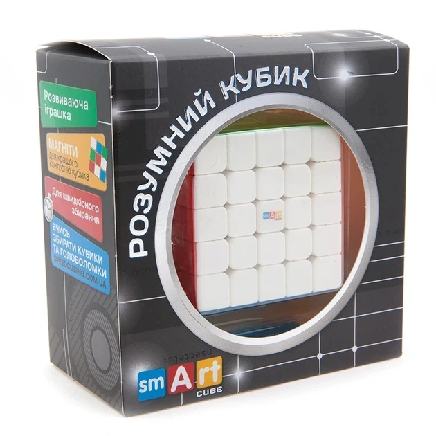 Smart Cube 5x5 Magnetic | Магнітний кубик 5х5 без наклейок SC505 - изображение 3