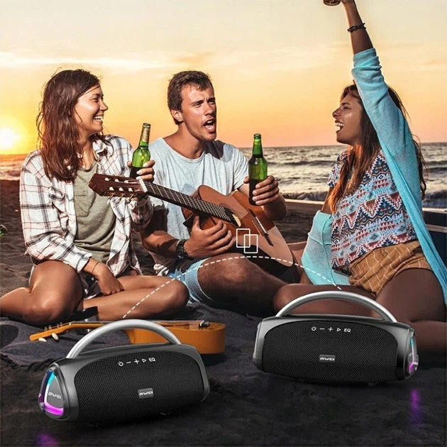 Bluetooth колонка Awei KA39 (100W)- чорний - изображение 4