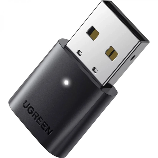 Адаптер UGREEN CM390 USB Bluetooth 5.0 Adapter (UGR-80889) - Фото 1 Адаптер UGREEN CM390 USB Bluetooth 5.0 Adapter (UGR-80889) - зображення 1