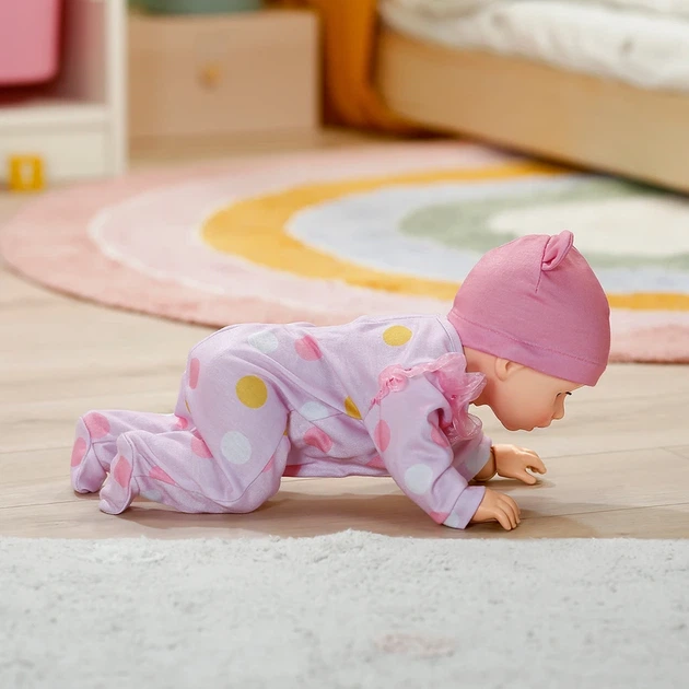 Інтерактивна лялька BABY BORN – ПЕРШІ КРОКИ ЕМІЛІ (43 см) - Фото 4 Інтерактивна лялька BABY BORN – ПЕРШІ КРОКИ ЕМІЛІ (43 см) - зображення 4
