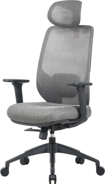Крісло офісне OfficePro Comfort OC524G Gray - Фото 1 Крісло офісне OfficePro Comfort OC524G Gray - зображення 1