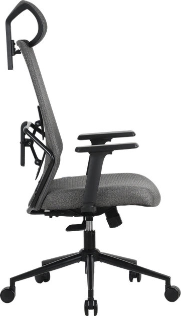 Крісло офісне OfficePro Fusion OC577G Gray - зображення 4