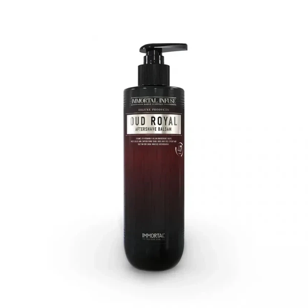 Бальзам после бритья Immortal Infuse Oud Royal 350 мл INF123 - Фото 1 Бальзам после бритья Immortal Infuse Oud Royal 350 мл INF123 - изображение 1