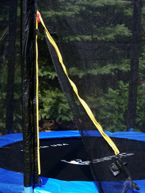 Батут садовий FunFit 183 см (6 ft) із зовнішньою захисною сіткою та драбиною (Польща) - Фото 5 Батут садовий FunFit 183 см (6 ft) із зовнішньою захисною сіткою та драбиною (Польща) - изображение 5