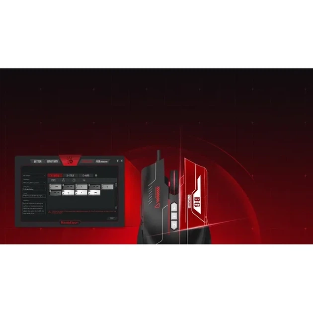 Миша ігрова A4Tech ES7 Bloody (Stone Black) - Фото 7 Миша ігрова A4Tech ES7 Bloody (Stone Black) - зображення 7