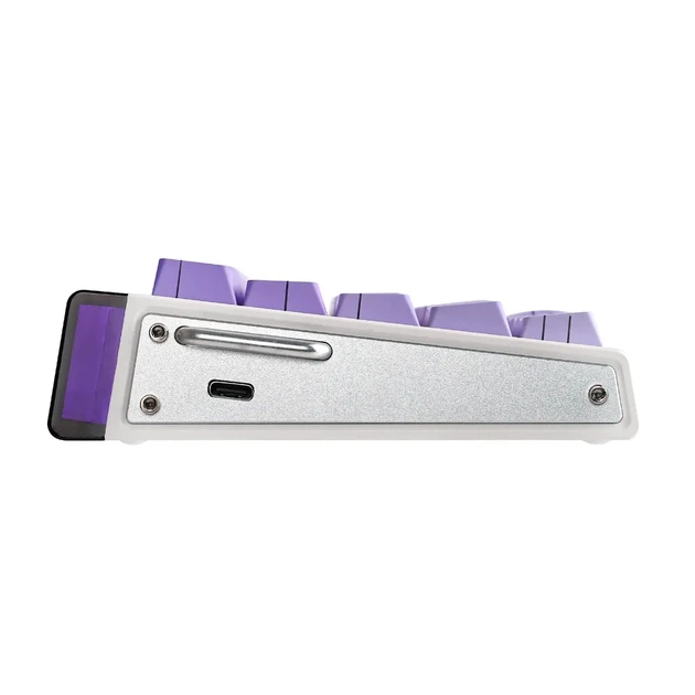 Магнитная клавиатура AULA HERO 68 HE Purple Contours, размер 65%, Hall Effect, Rapid Trigger, 8000 Гц опроса, RGB подсветки - Фото 8 Магнитная клавиатура AULA HERO 68 HE Purple Contours, размер 65%, Hall Effect, Rapid Trigger, 8000 Гц опроса, RGB подсветки - изображение 8