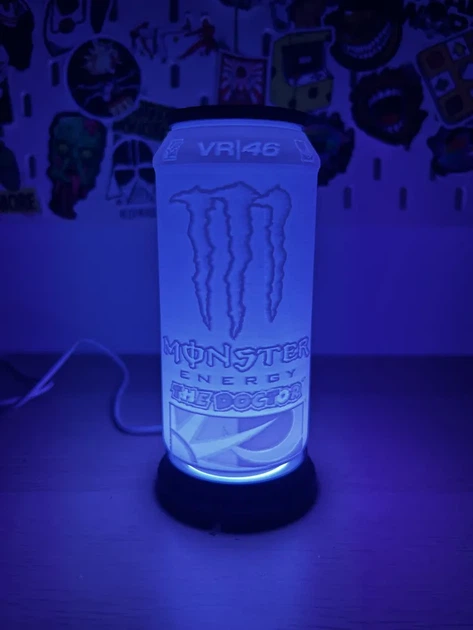 Світильник-нічник у формі банки Monster Energy The Doctor VR|46. Aivory - изображение 2