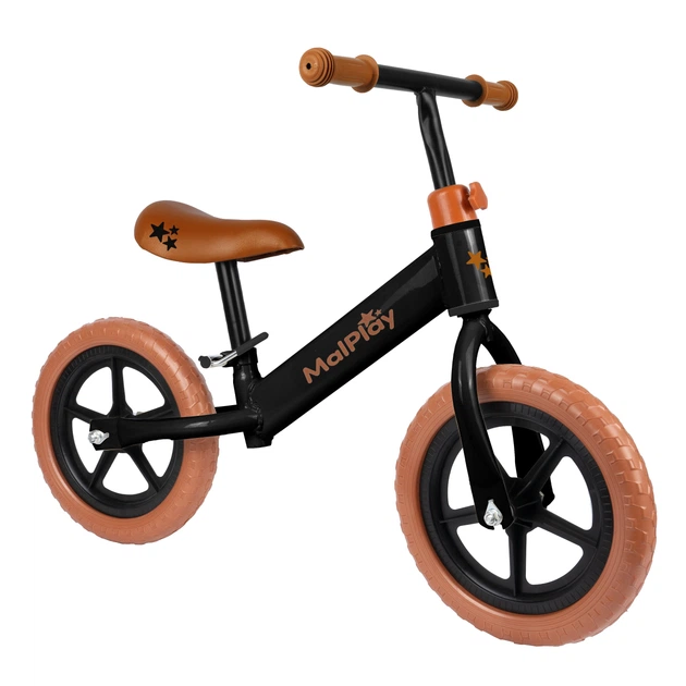 Rowerek biegowy MalTrack LUWIK Retro Black-Brown (113665) (5901924245858) - Zdjęcie 1 Rowerek biegowy MalTrack LUWIK Retro Black-Brown (113665) (5901924245858) - obraz 1