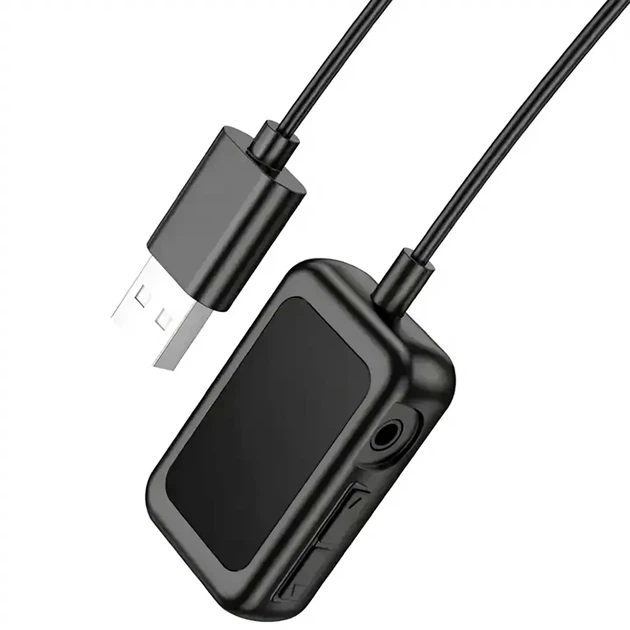 FM модулятор Borofone BC49 с Bluetooth 5.3 AUX USB для автомобиля черный - изображение 8