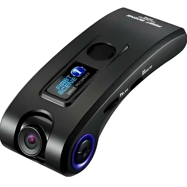 Автомобильный видеорегистратор с GPS 1 камера FullHD 1920x1080 угол обзора 160° черный - изображение 3