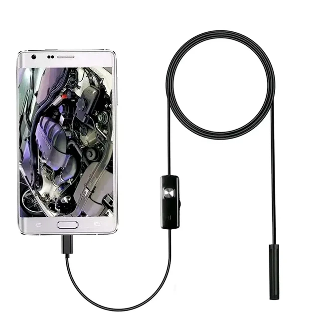 Эндоскоп мини камера 3.5м USB с водонепроницаемой конструкцией для смартфона - изображение 9