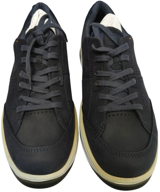 Sneakersy męskie skórzane ECCO Byway 2.0 52280450595 45 29.5 cm Granatowe (194891769679) (955555912911714) - Outlet - obraz 3