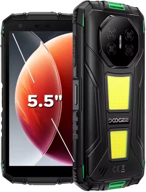 Смартфон DOOGEE Fire 3 Max 8/256GB Forest Green (Глобальная версия) - изображение 2