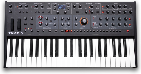 Analogowy syntezator polifoniczny Sequential Take 5 (855346000593) - obraz 2