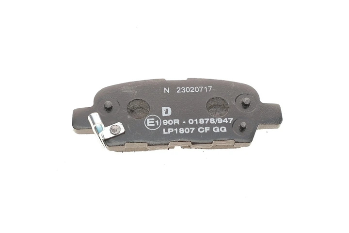 Колодки гальмові Delphi LP1807 Nissan X-Trail, Qashqai, Murano, Tiida, Juke, Teana, Leaf; Renault Kaleos; Suzuki Grand Vitara; Infiniti M, G, FX, EX 440608H3X5, D40603JY0A, D4060JA00J - зображення 2