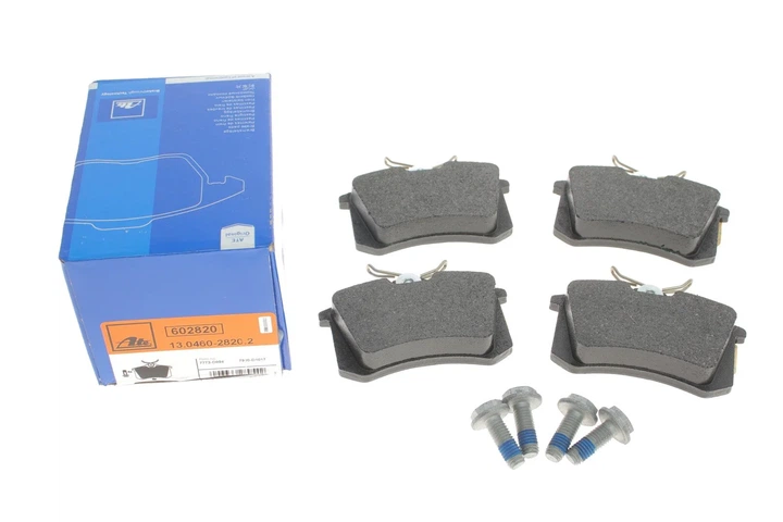 Комплект гальмівних колодок ATE 13046028202 Citroen C4; Volkswagen Passat, Caddy, Golf, EOS, Scirocco; Audi A4, A8, A3, A6, A1; Skoda Octavia, Roomster, Superb, Fabia 19374045, 2Q0698451C, 1K0698451J - Фото 1 Комплект гальмівних колодок ATE 13046028202 Citroen C4; Volkswagen Passat, Caddy, Golf, EOS, Scirocco; Audi A4, A8, A3, A6, A1; Skoda Octavia, Roomster, Superb, Fabia 19374045, 2Q0698451C, 1K0698451J - изображение 1