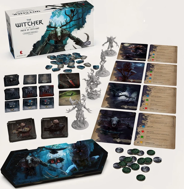 Gra planszowa Go on Board The Witcher: Path of Destiny - Legendary Monsters POD-2LH-EN (5905289601533) - obraz 5